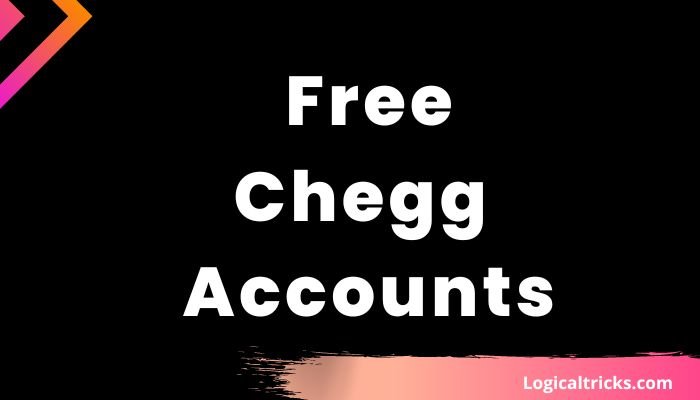 Free chegg accounts